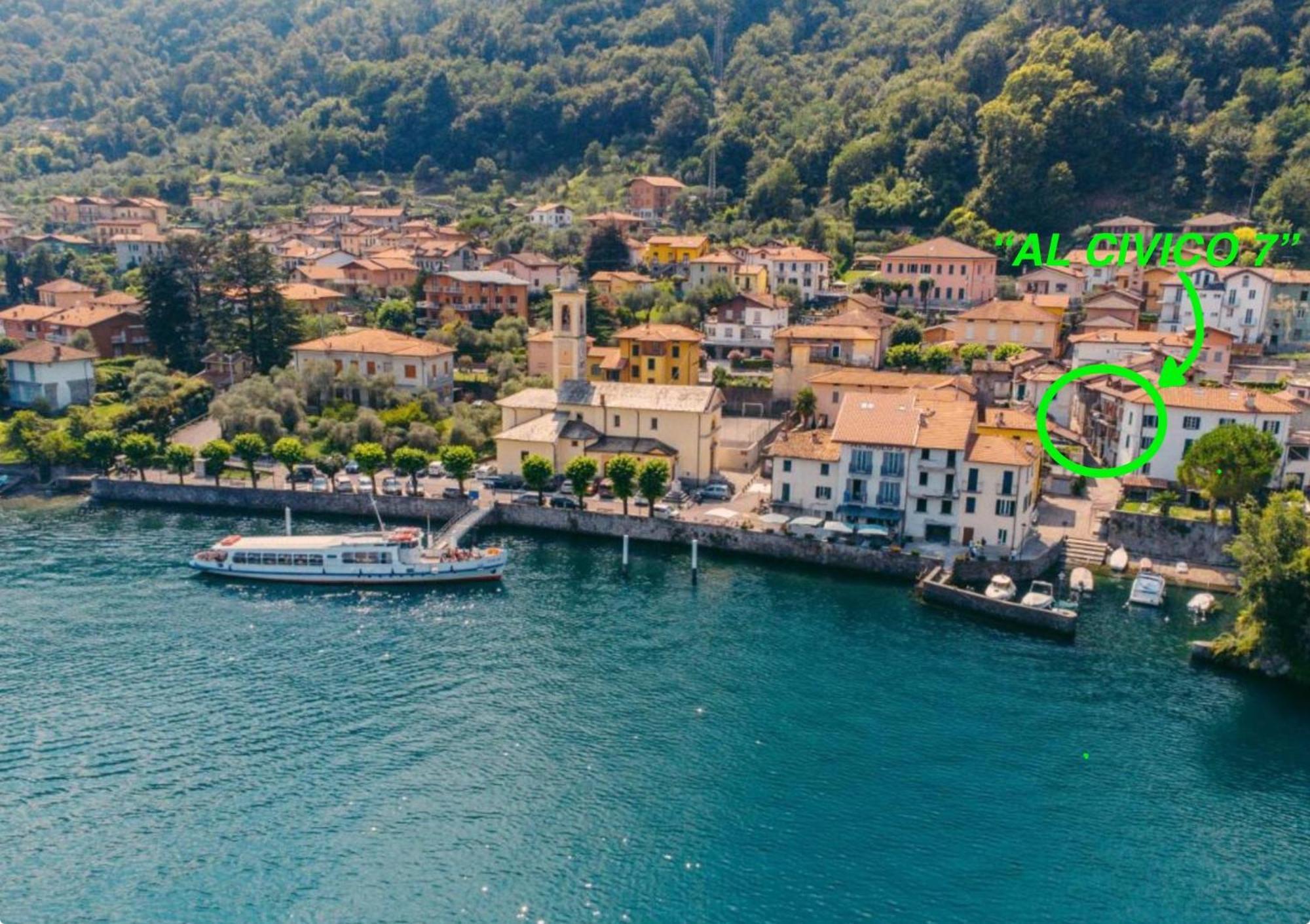 Al Civico 7 Villa Oliveto Lario Exteriör bild